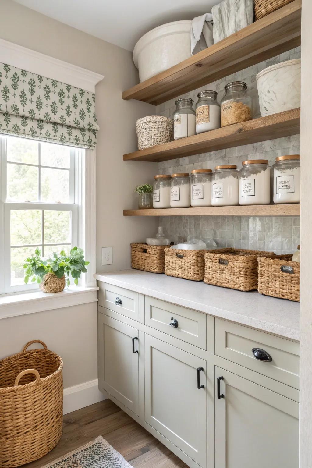Transform your pantry into an organized oasis for easy meal prep.