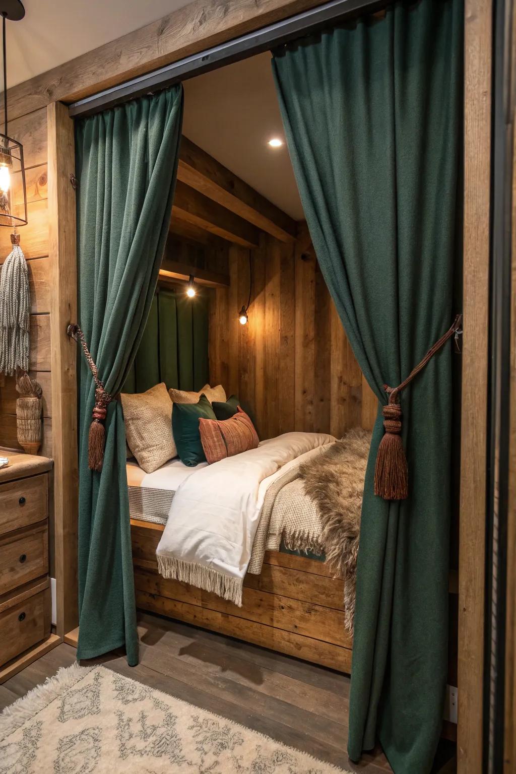 Discover hidden potential by transforming unexpected spaces into delightful nooks.