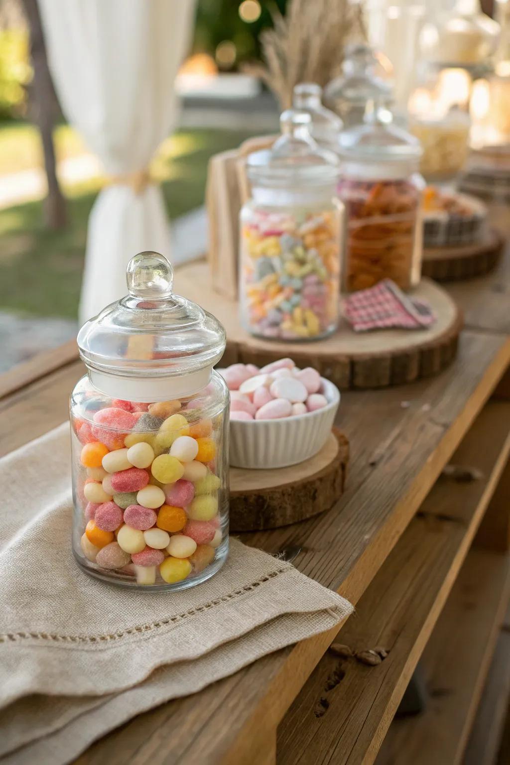 Capture the past with time capsule candy jars that tell a story! #TimeCapsule #Nostalgia