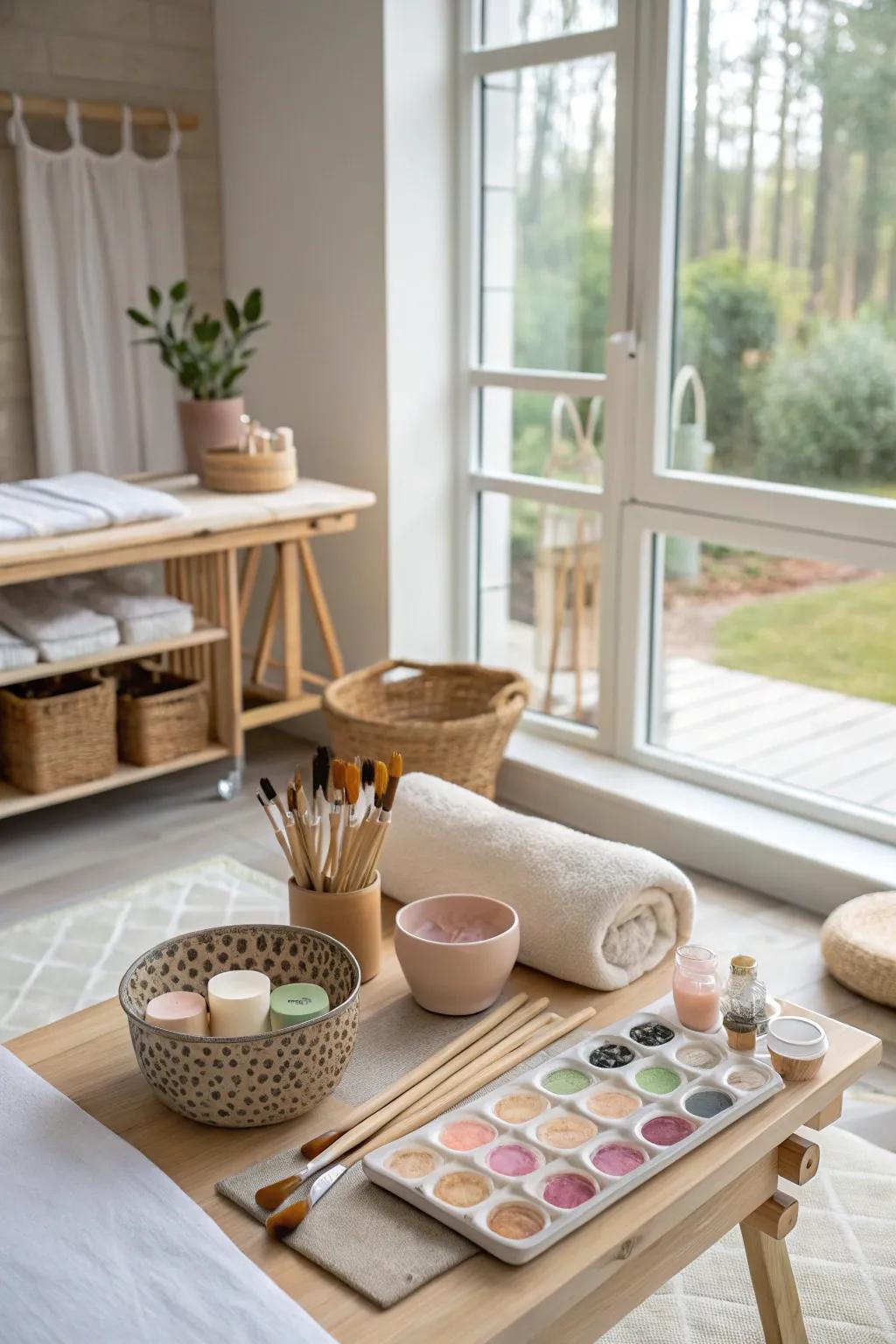 Unleash your creativity in a space designed for artistic expression. Let your imagination soar.