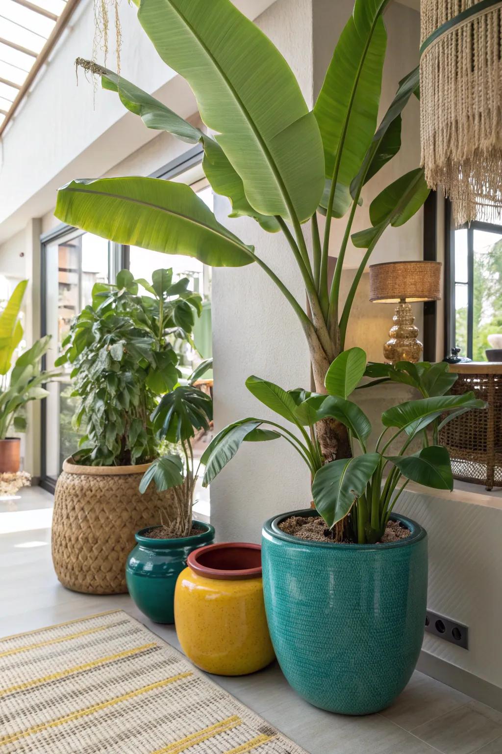 Create a serene environment with lush indoor plants that echo Thailand’s natural beauty. 🌴 #GreenLiving #ThaiStyle