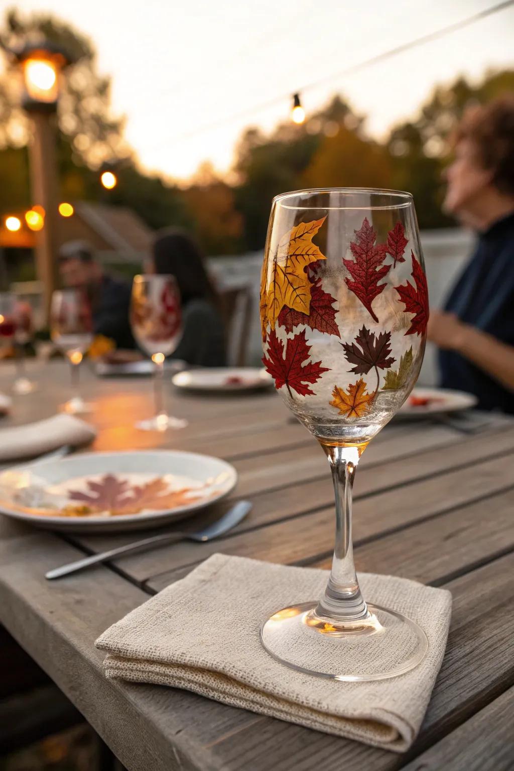 Celebrate each season with themed wine glasses that bring a festive touch to your table.