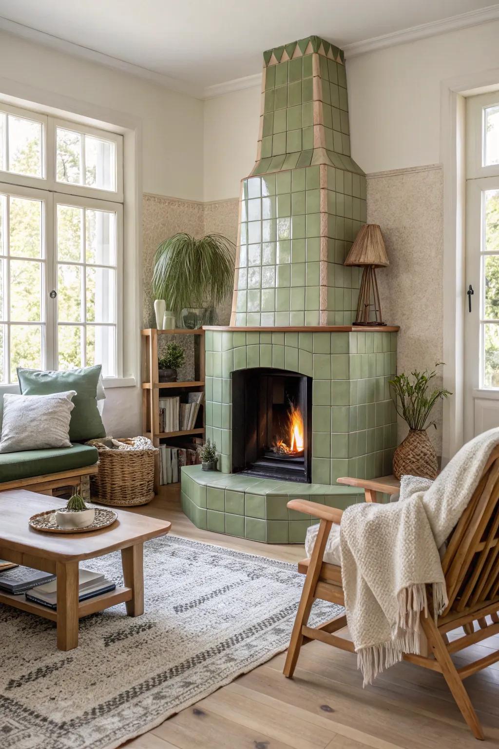 Opt for eco-friendly tiles that are kind to the planet and stylish in your home.