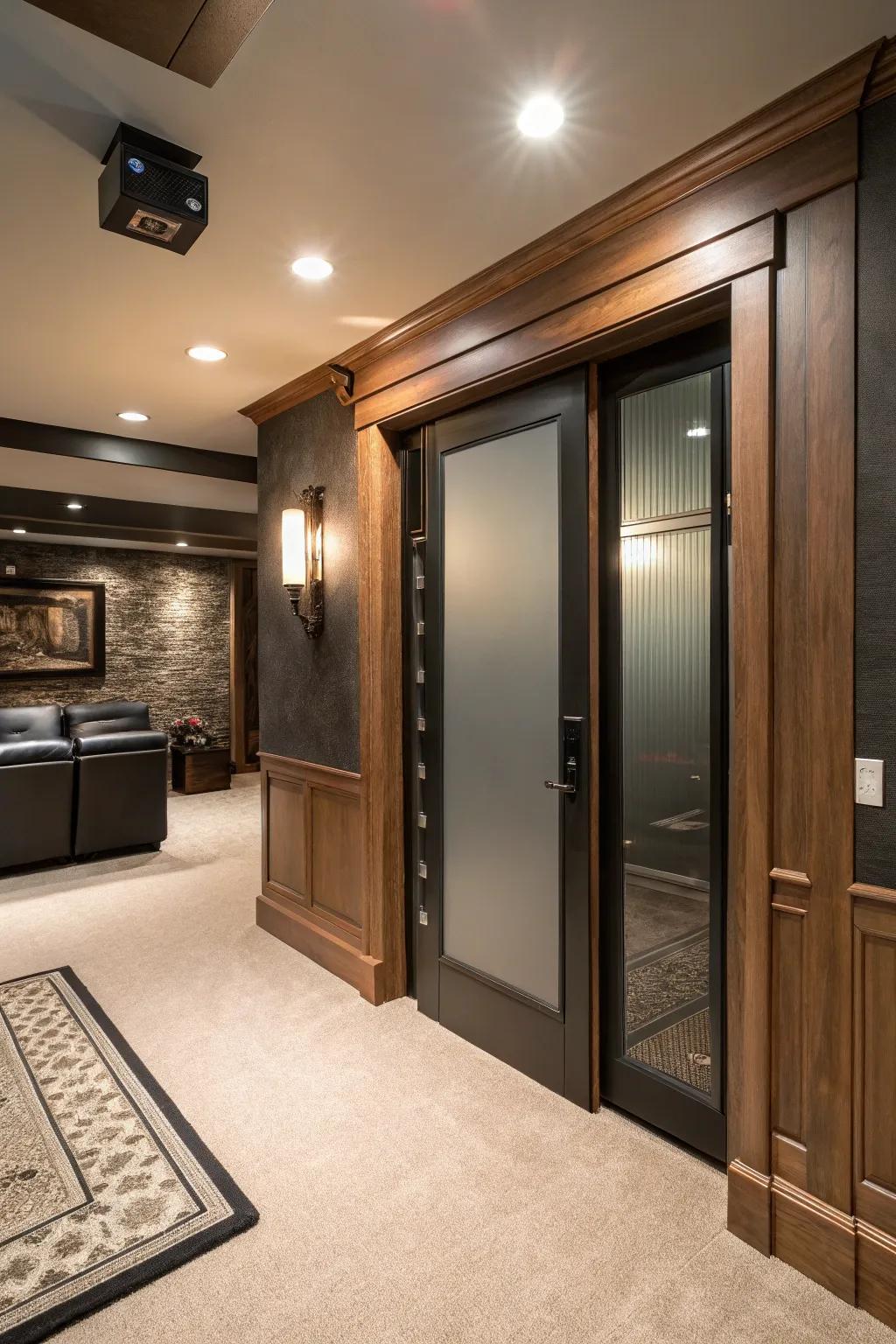 Let simplicity be your guide with a minimalist door that complements any style. #MinimalistDesign #HomeDecor