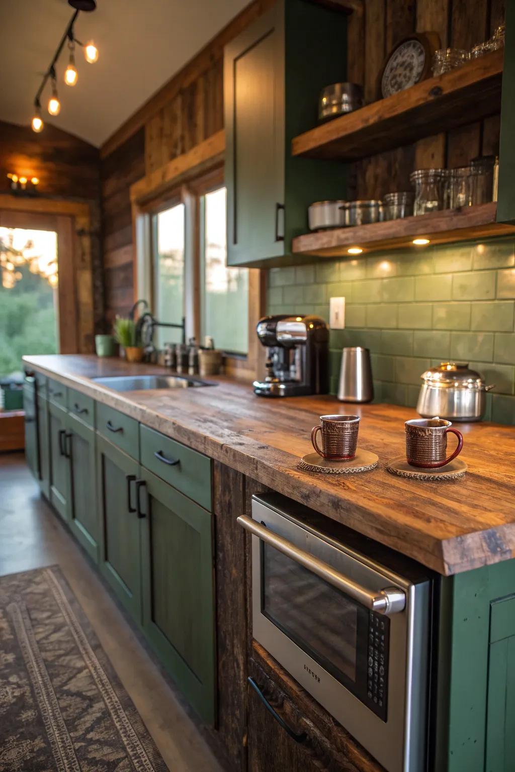 Add personality to your kitchen with custom countertops that reflect your style.