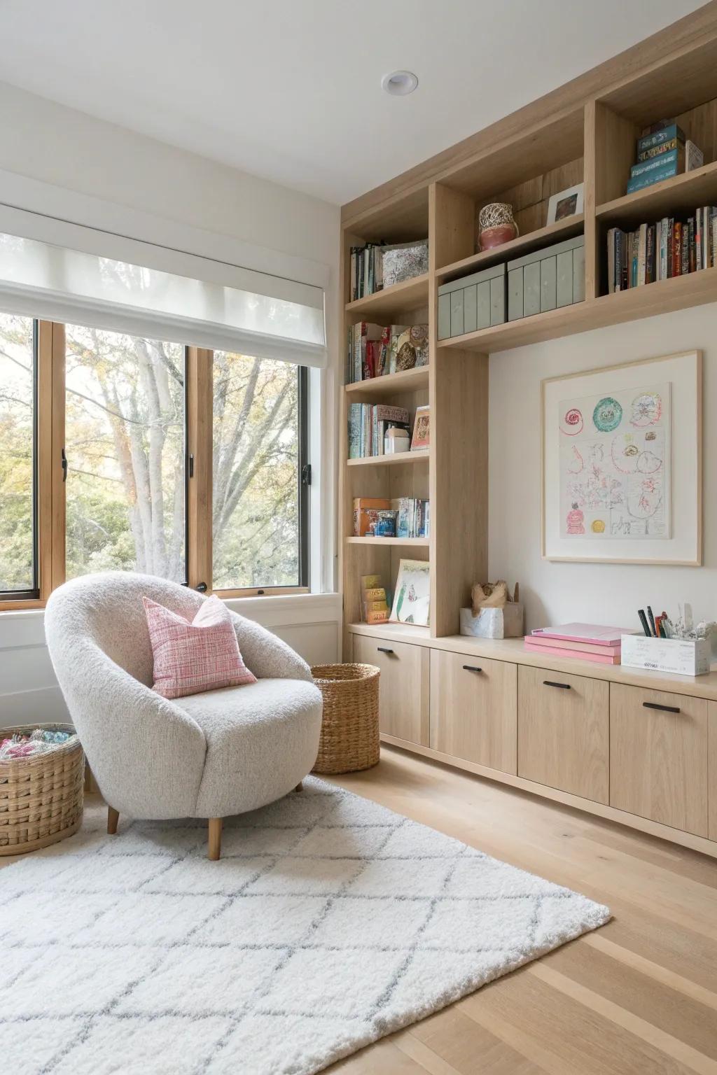 Educational elements foster creativity and learning for all ages.