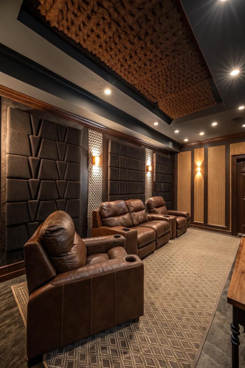 Perfect acoustics create an immersive experience for every sound.