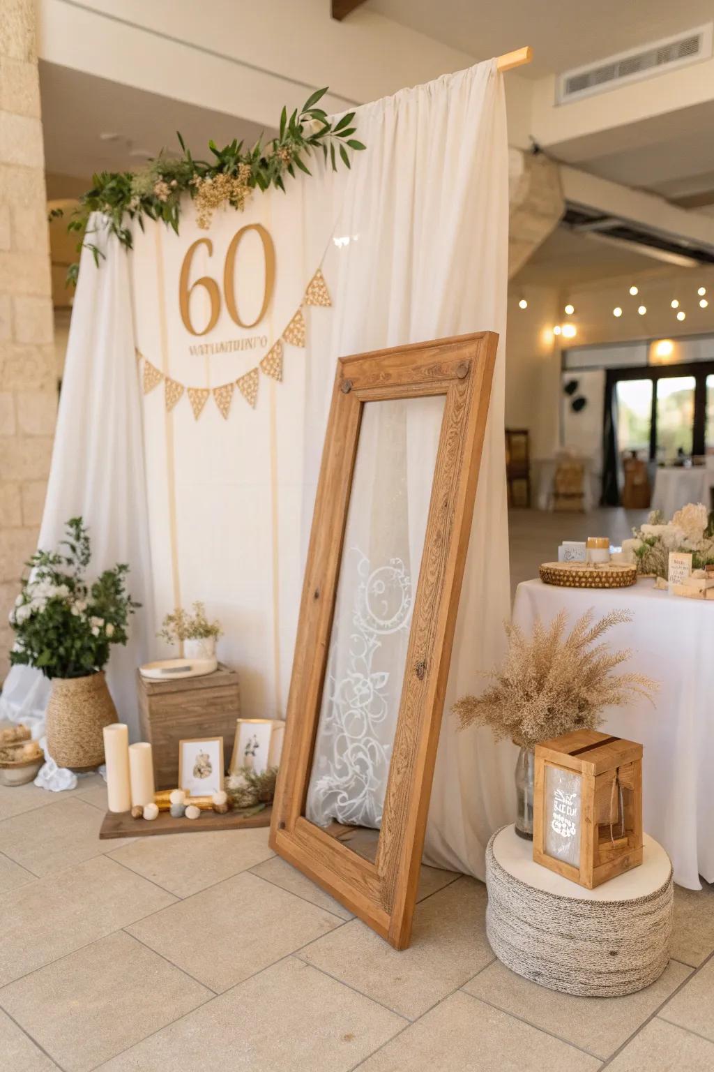 Capture the fun with a DIY photo booth that's sure to create lasting memories. 🎭📷 #PhotoBoothFun #PartyPics