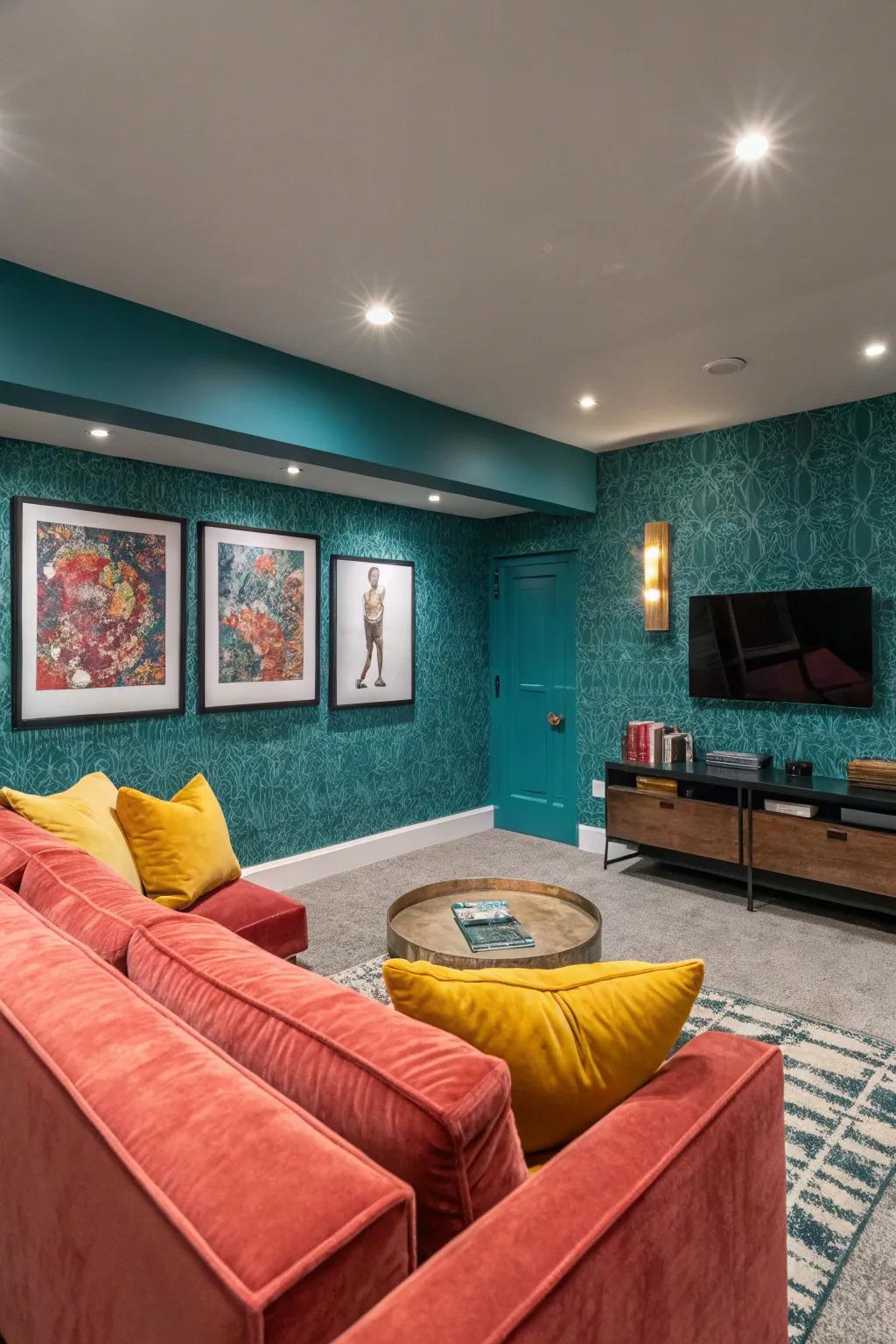 Create a cozy atmosphere with a harmonious mix of colors and textures.