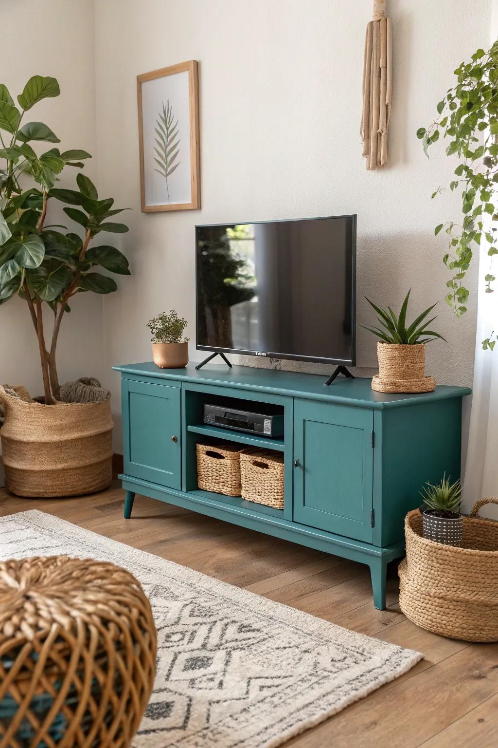 Surprise your senses with a pop of unexpected color in your boho decor. 🎨💫 #ColorPop #BohemianStyle #InteriorInspiration