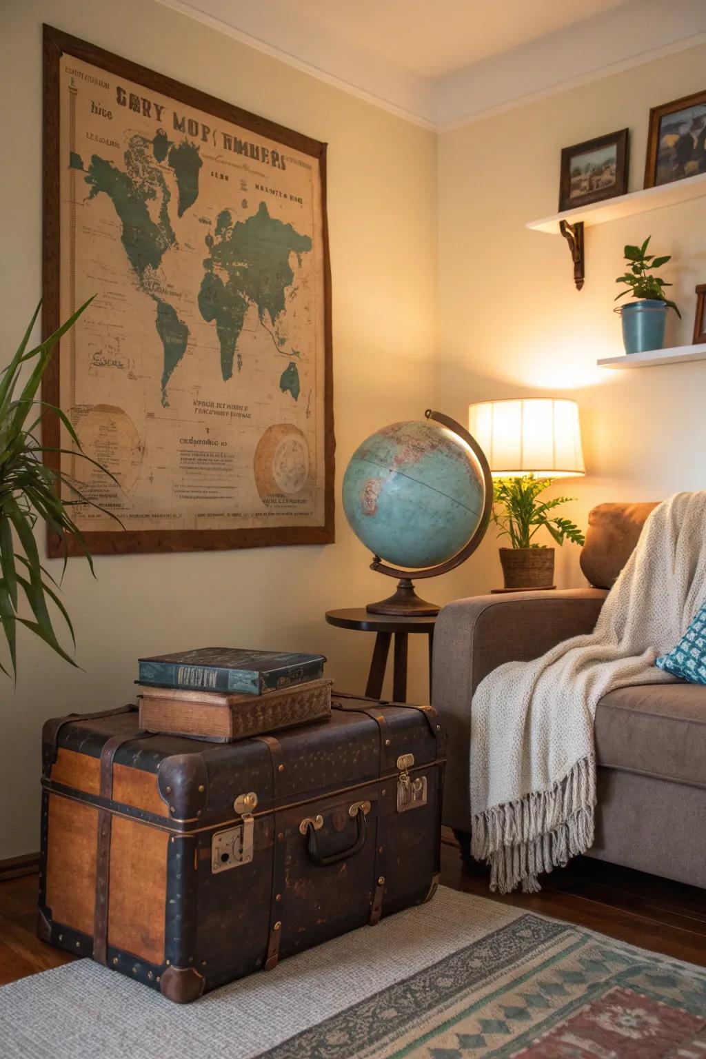 Travel back in time with vintage travel posters that evoke adventure. #TravelBack #VintageVibes