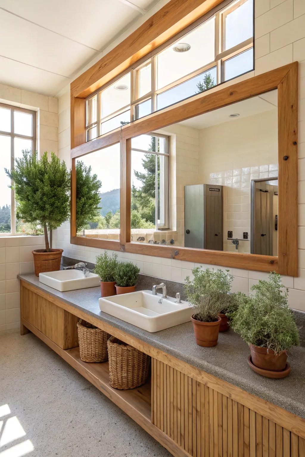 Go green with eco-friendly decor that showcases sustainable style. 🌱 #EcoFriendly #SustainableDesign