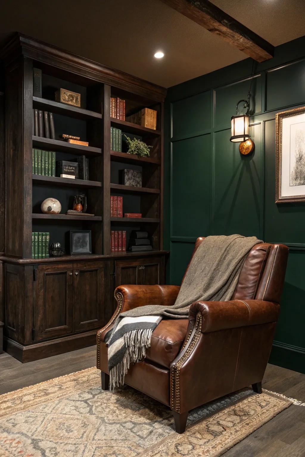 Find serenity in a cozy reading nook tailored to your tastes. 📚 #ReadingNook #PeacefulEscape