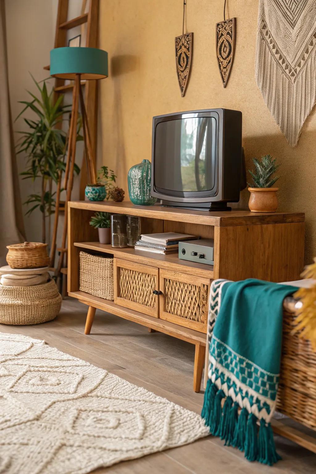 Vintage finds add timeless charm and a touch of history to your boho decor.