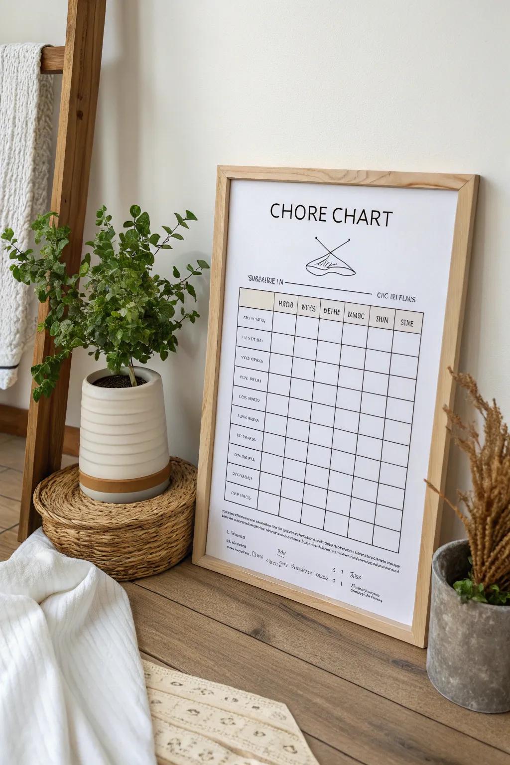 Stay in tune with nature by adjusting chores seasonally.