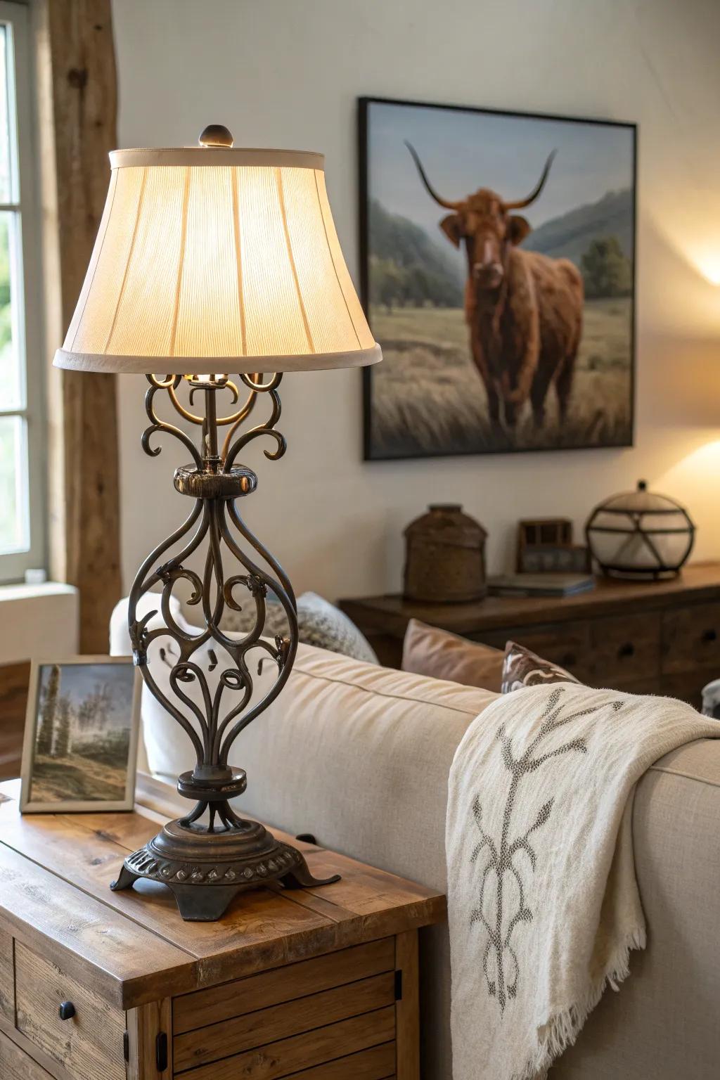 Add character to your space with charming farmhouse lighting fixtures.