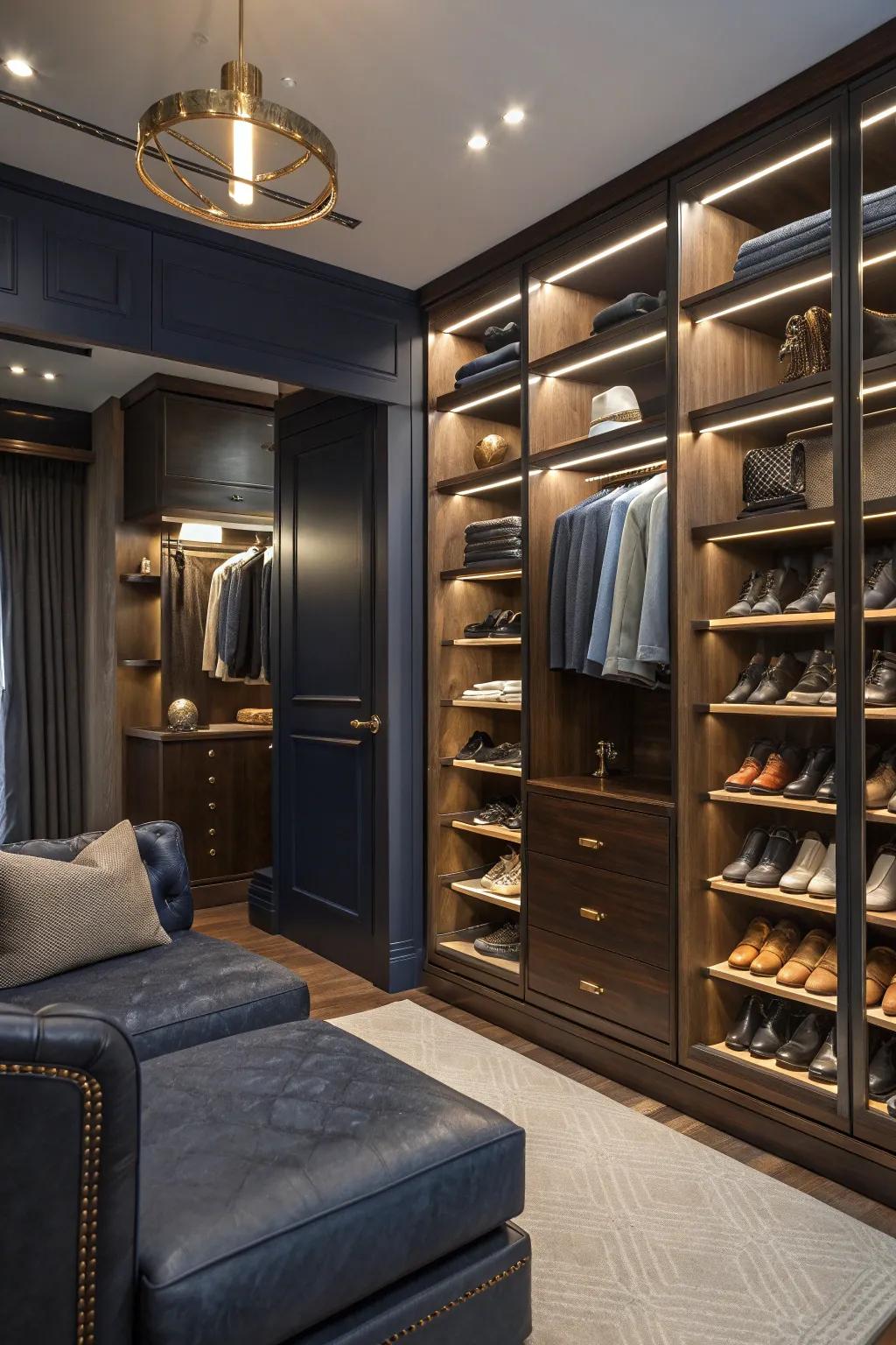 Vertical storage solutions make the most of every inch, freeing up space for more.