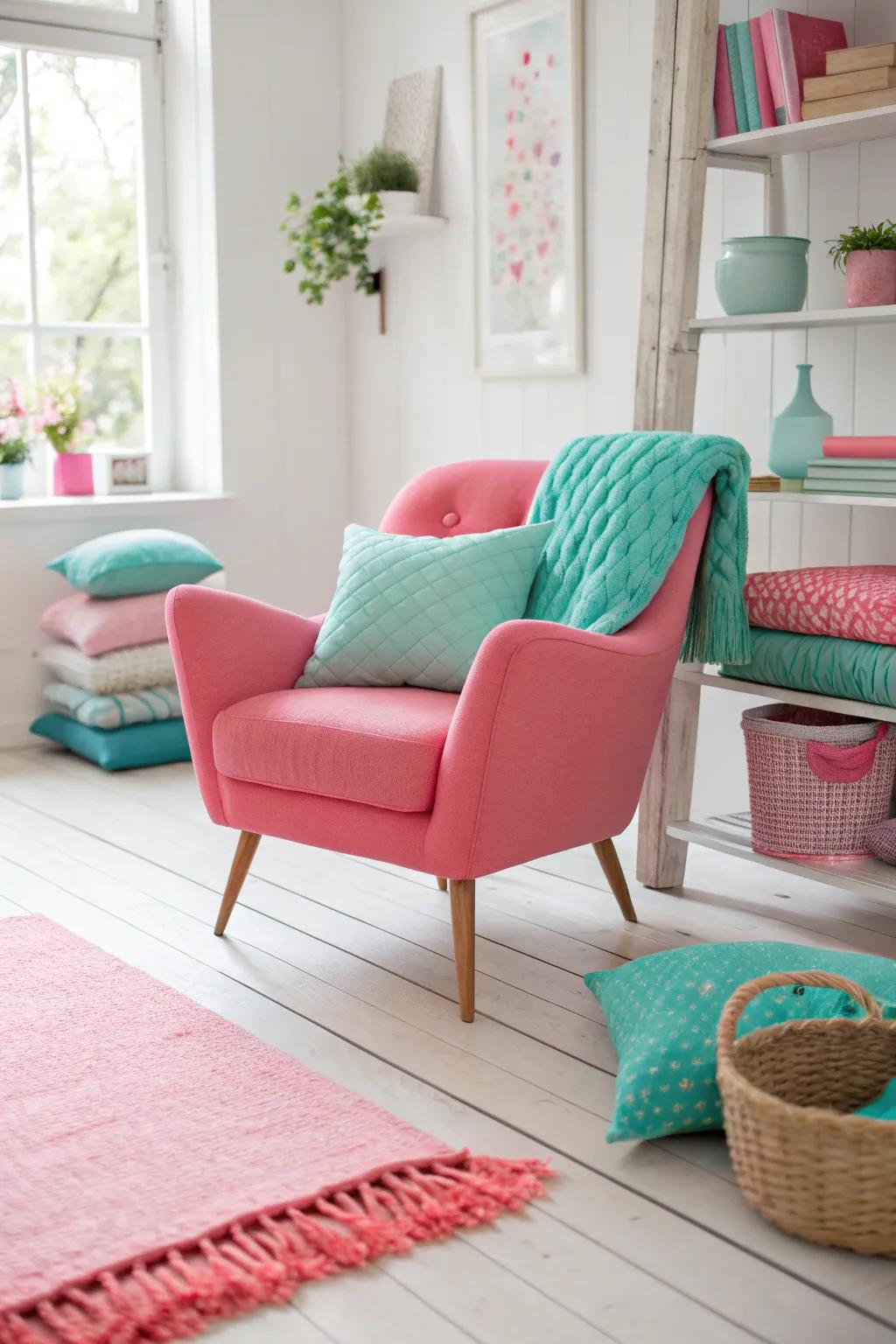 Find tranquility in the simplicity of Danish pastel design.