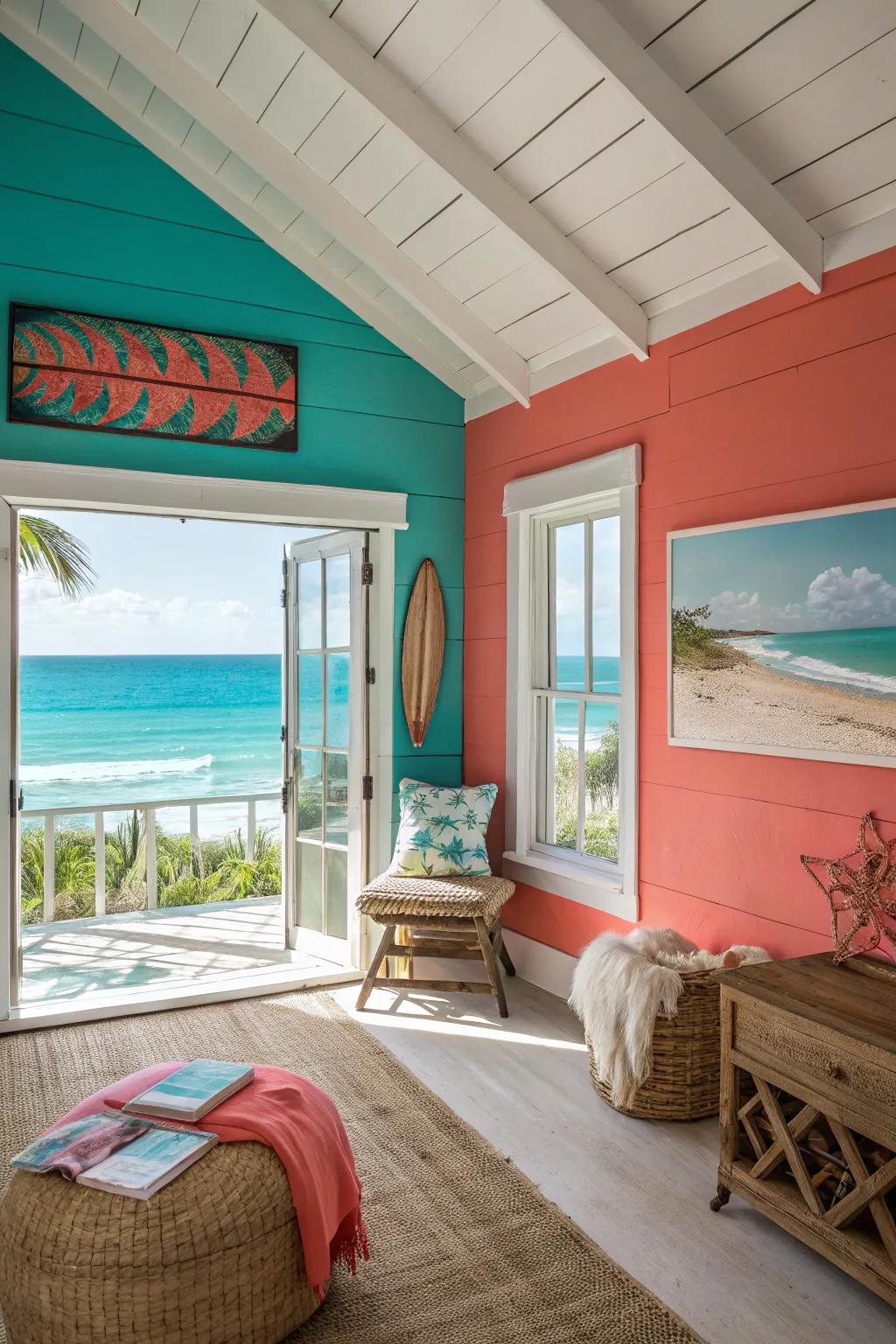 Soak up the seaside vibes with a beach house design that feels like a getaway.