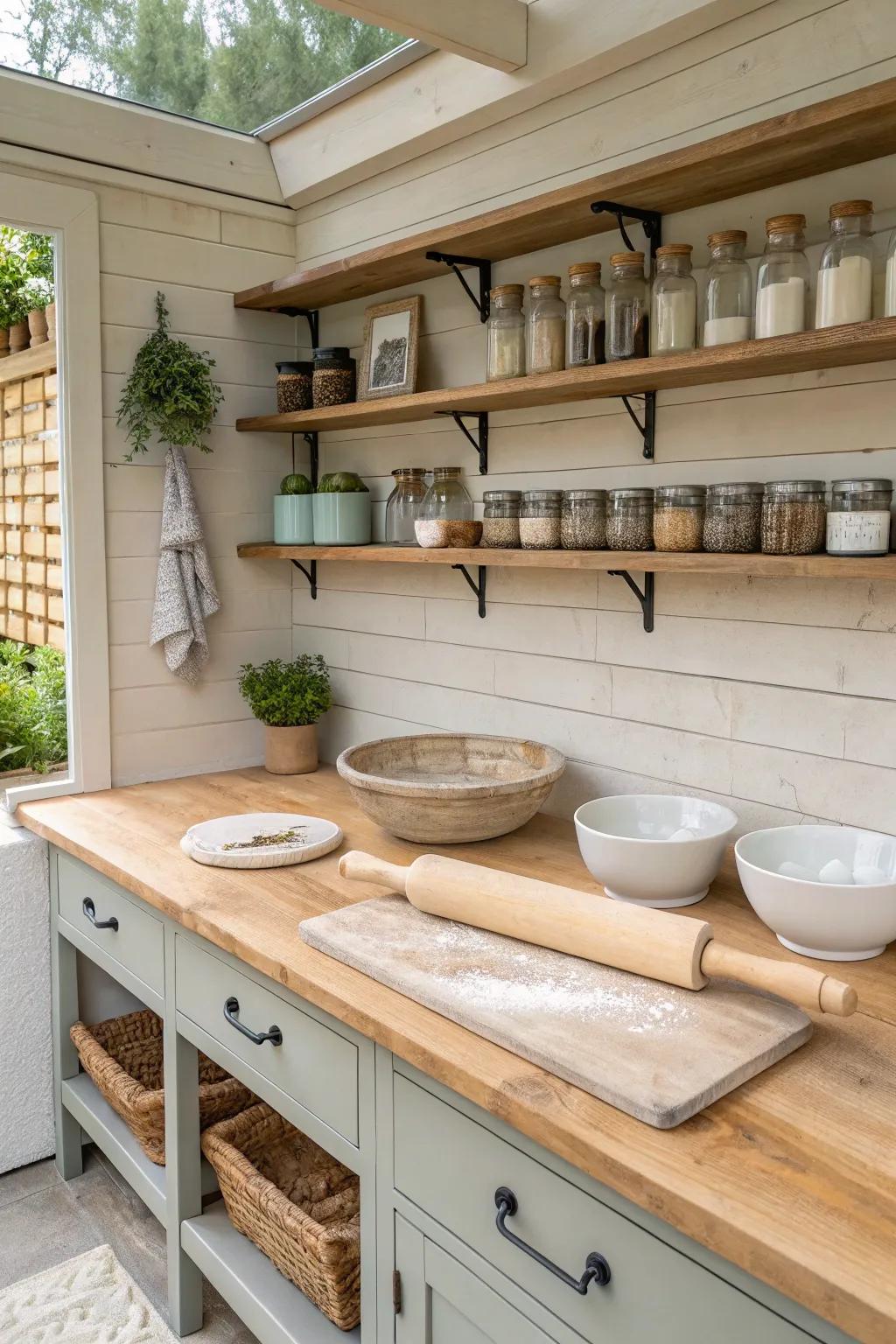 Bake to your heart's content with a dedicated kitchen station. 🍪 #BakingStation #SweetTreats