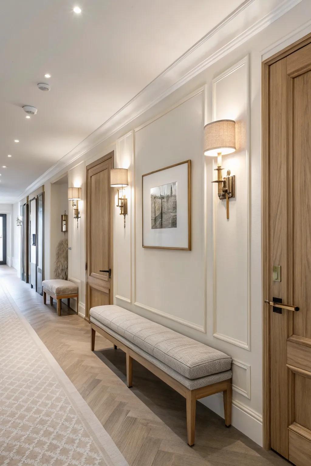 Experience the serene elegance of Scandinavian design with these simple, functional sconces.