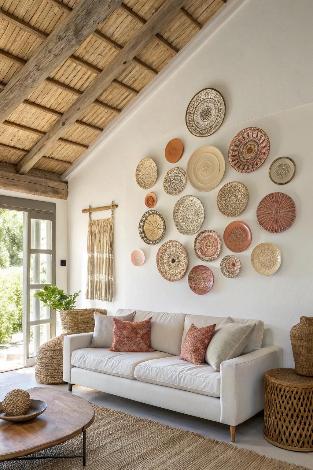 Turn your treasured collections into a captivating wall display. #Collectibles #WallArt