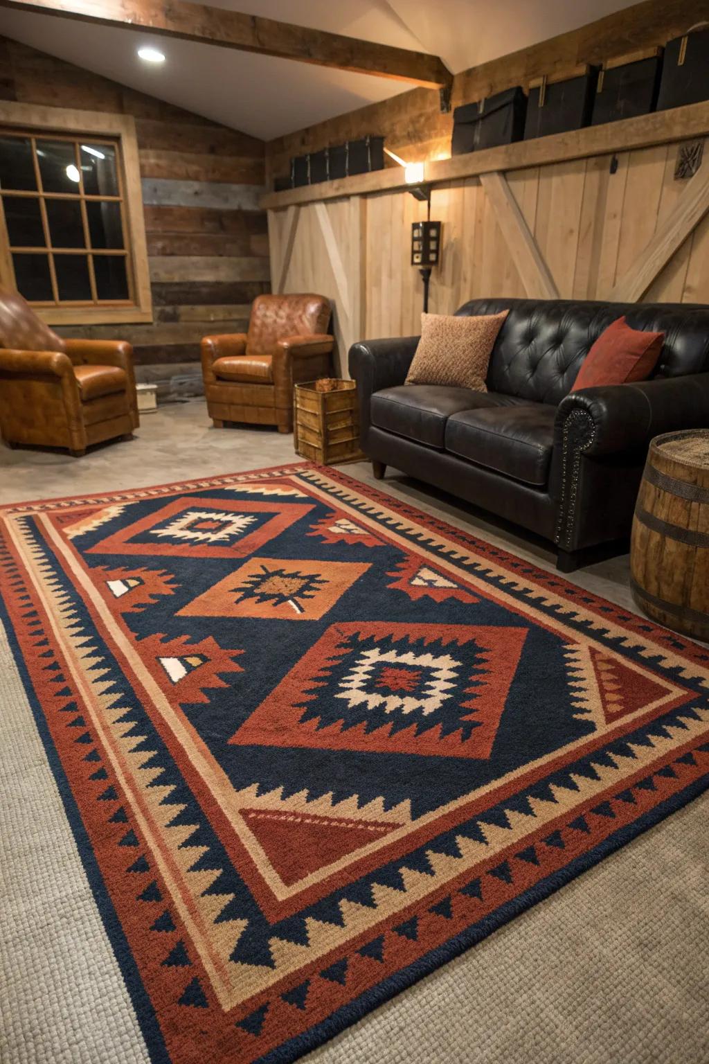 Rugs add warmth and style, transforming any room into a cozy retreat. 🌟 #RugDesign #CozyDecor