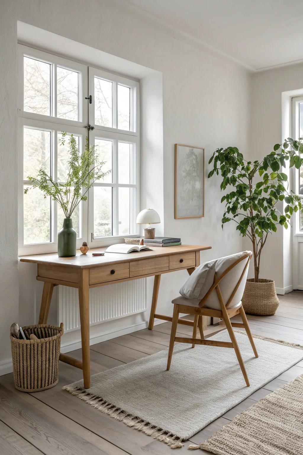 Open up your space with reflective white walls that offer endless possibilities.