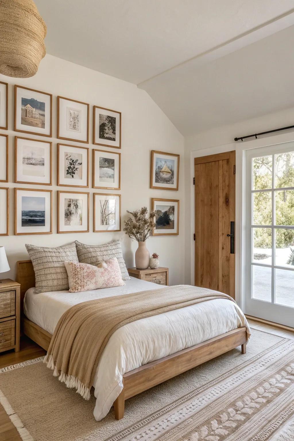 Showcase your personality with a gallery wall that tells your unique story.