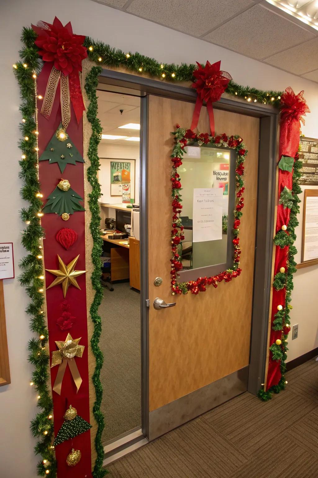 Encourage creativity with a door decorating contest that showcases team spirit.