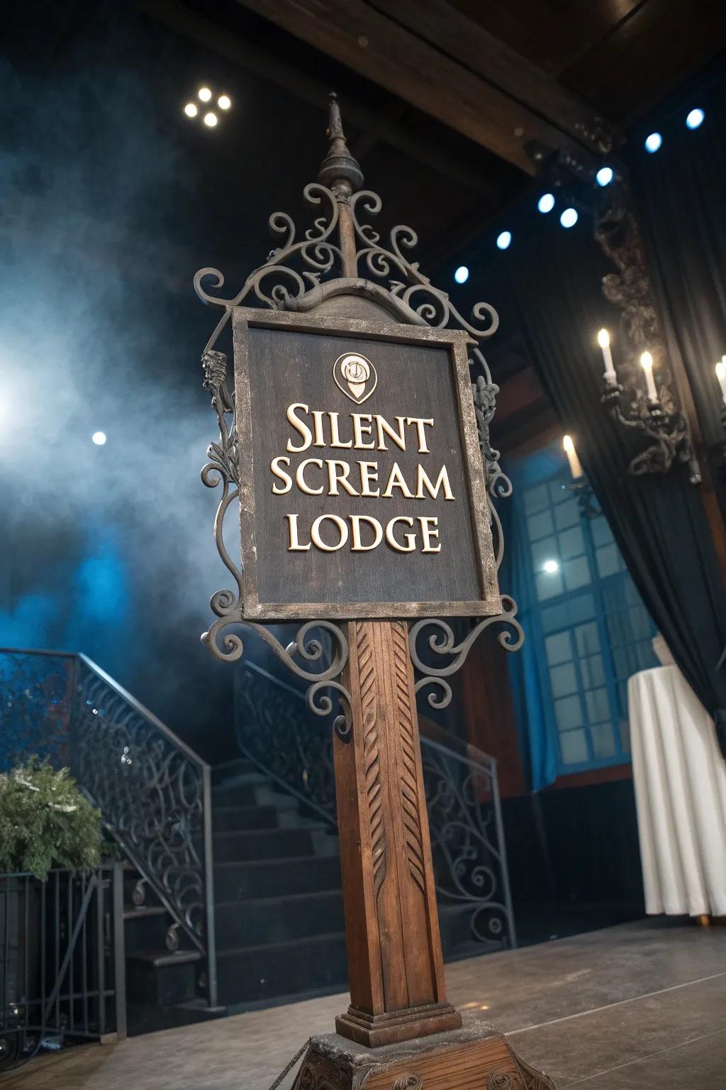 Silent Scream Lodge—where silence speaks louder than words.