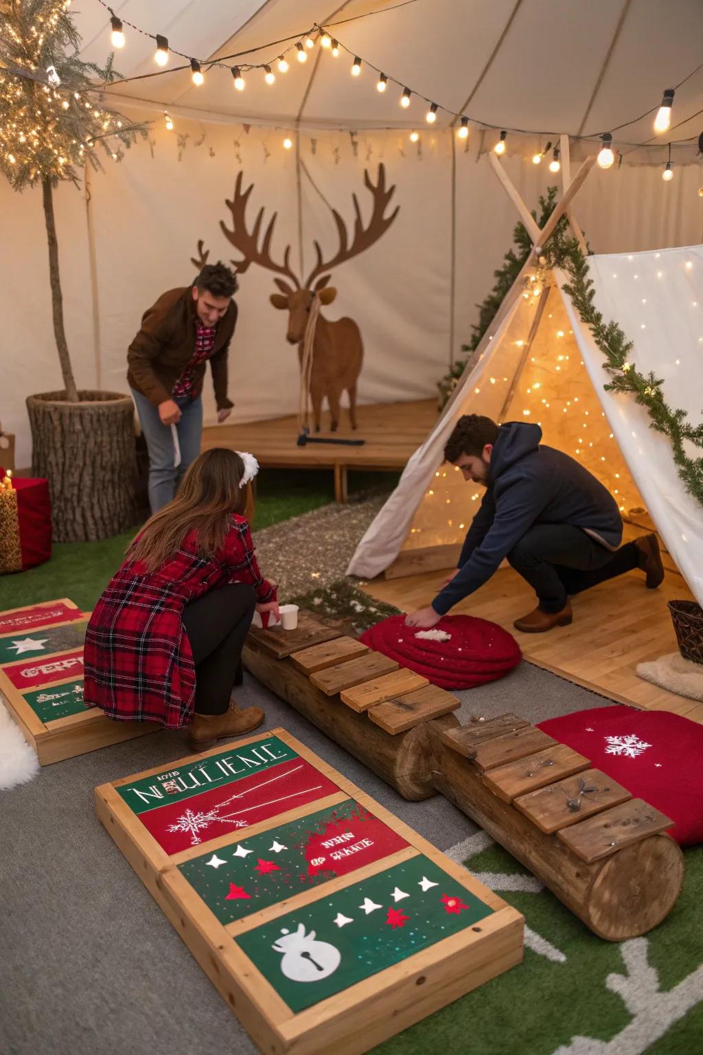 Join in on the fun with reindeer games that bring out your playful side.