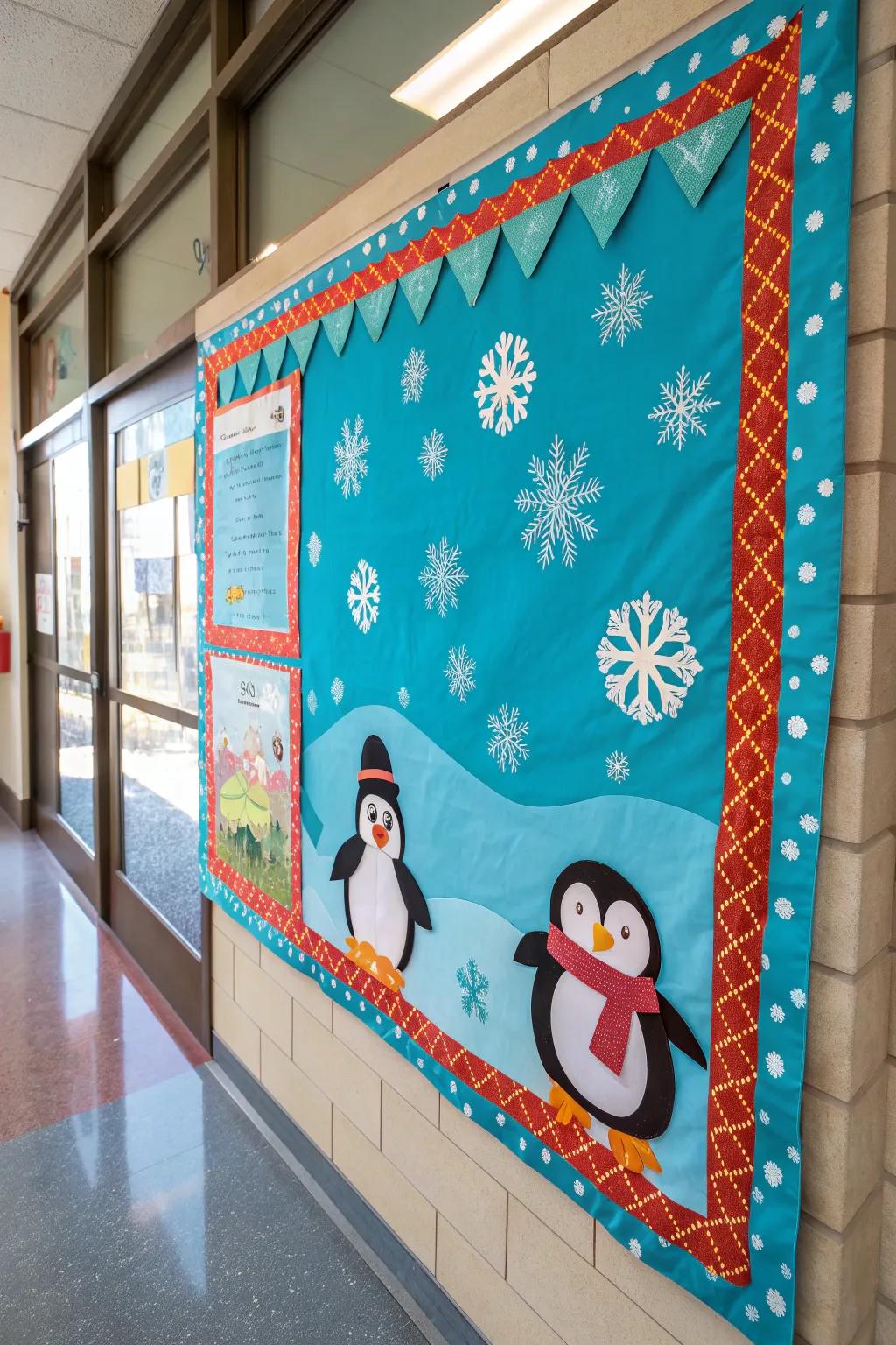 Frame your creativity with vibrant borders that highlight the season's charm.