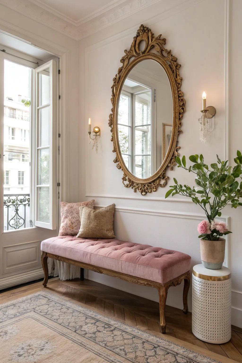 Dive into a coquette world where elegance meets whimsy. ✨ #CoquetteAesthetic #ElegantSpaces