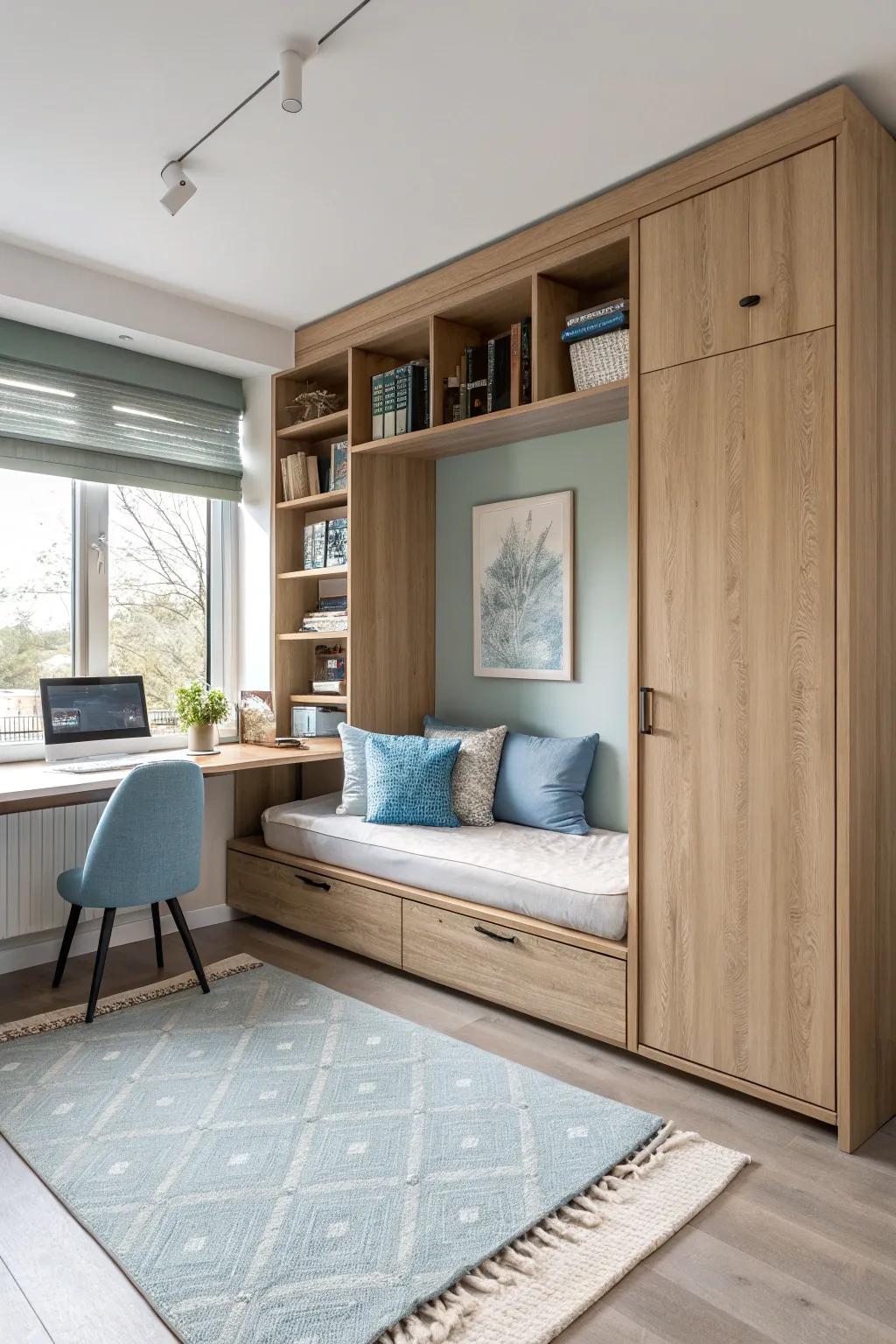 Keep your space fresh and modern with sleek lines and contemporary design choices.