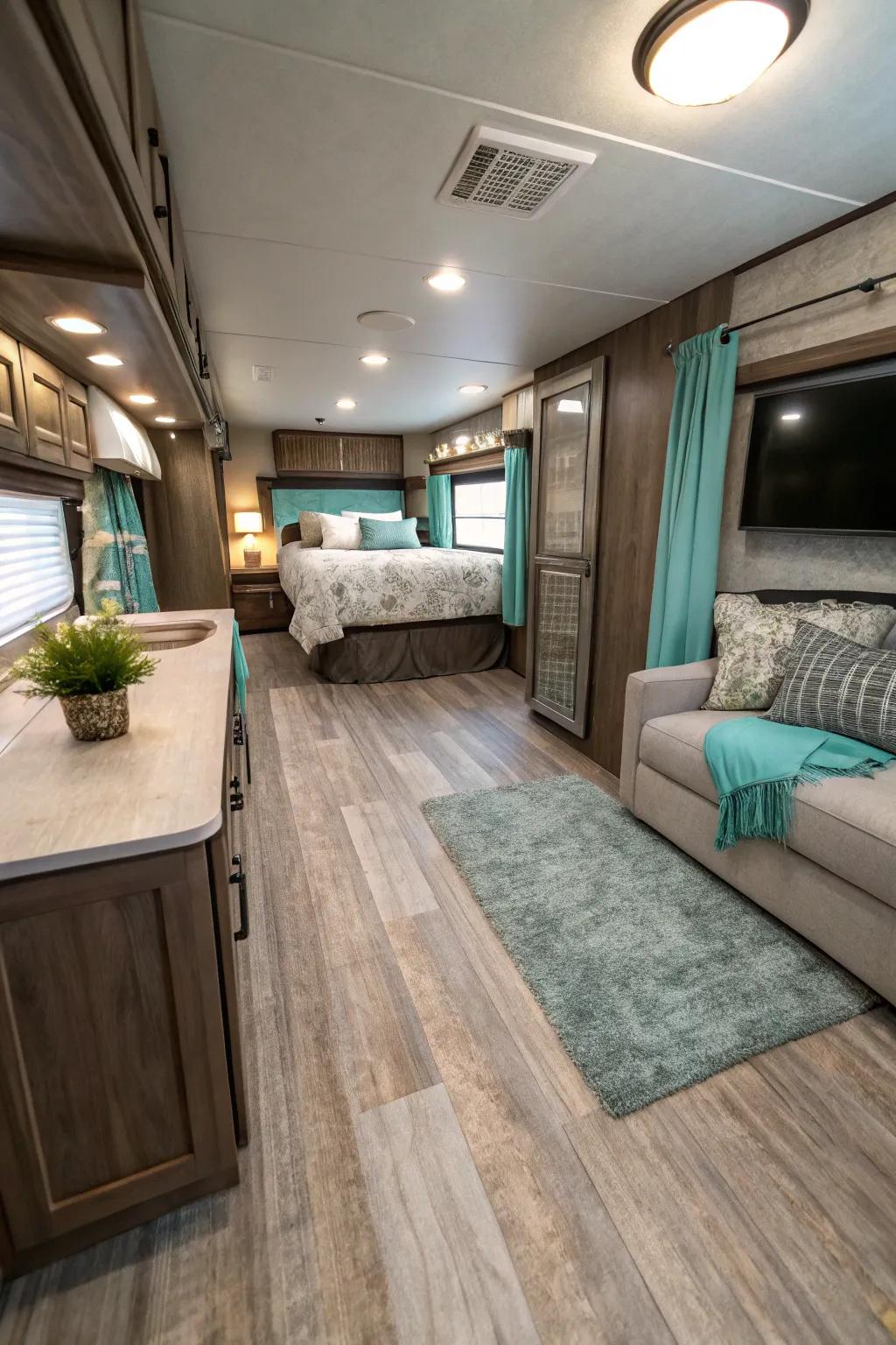 Revitalize your space with modern and easy-to-maintain flooring.