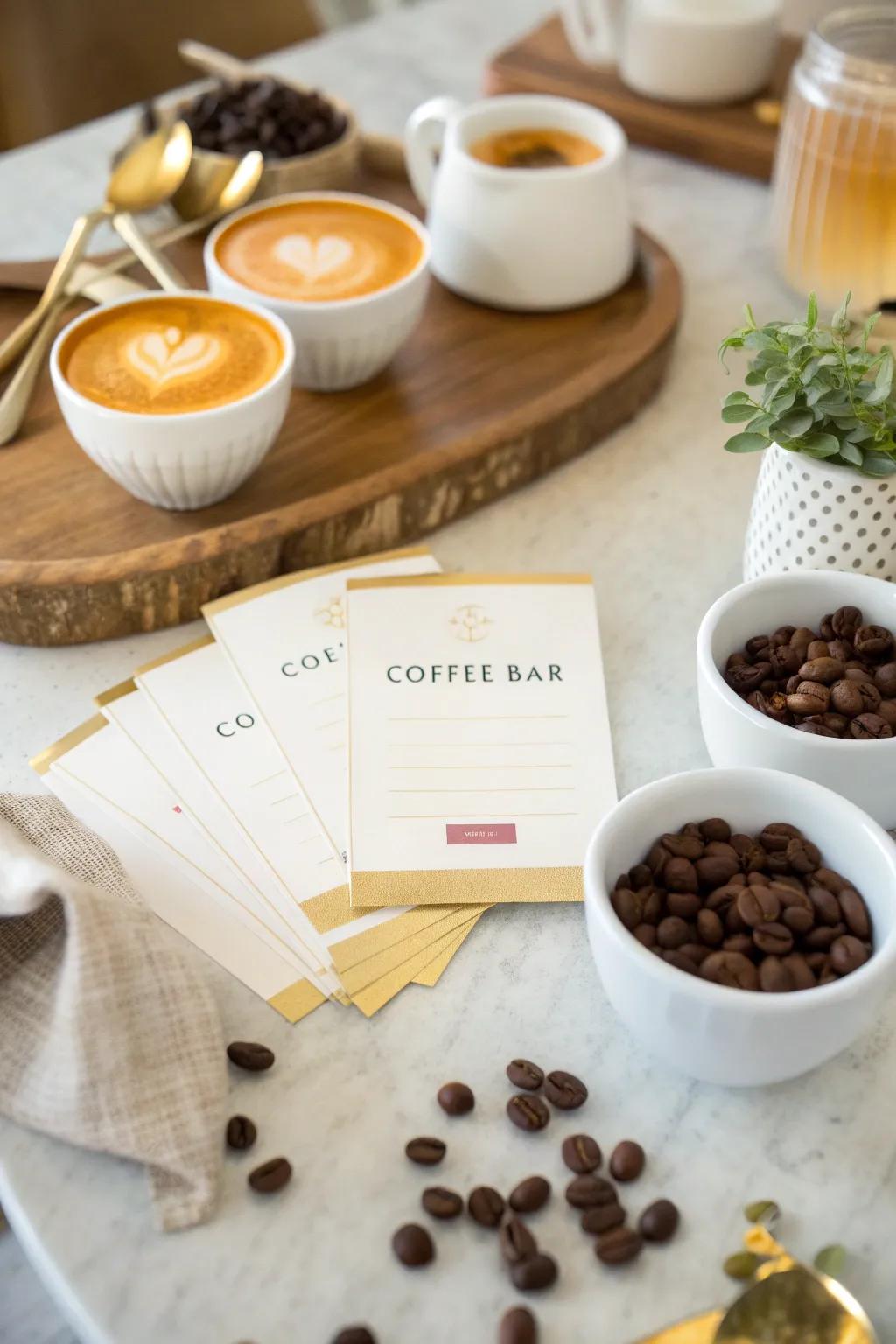 Interactive tasting notes engage guests and personalize the experience.