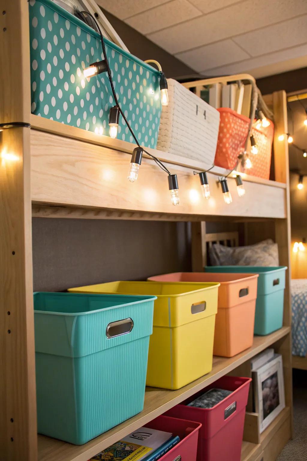 Illuminate your space with versatile clip lights that adapt to your needs. 💡 #LightingSolutions #DormEssentials