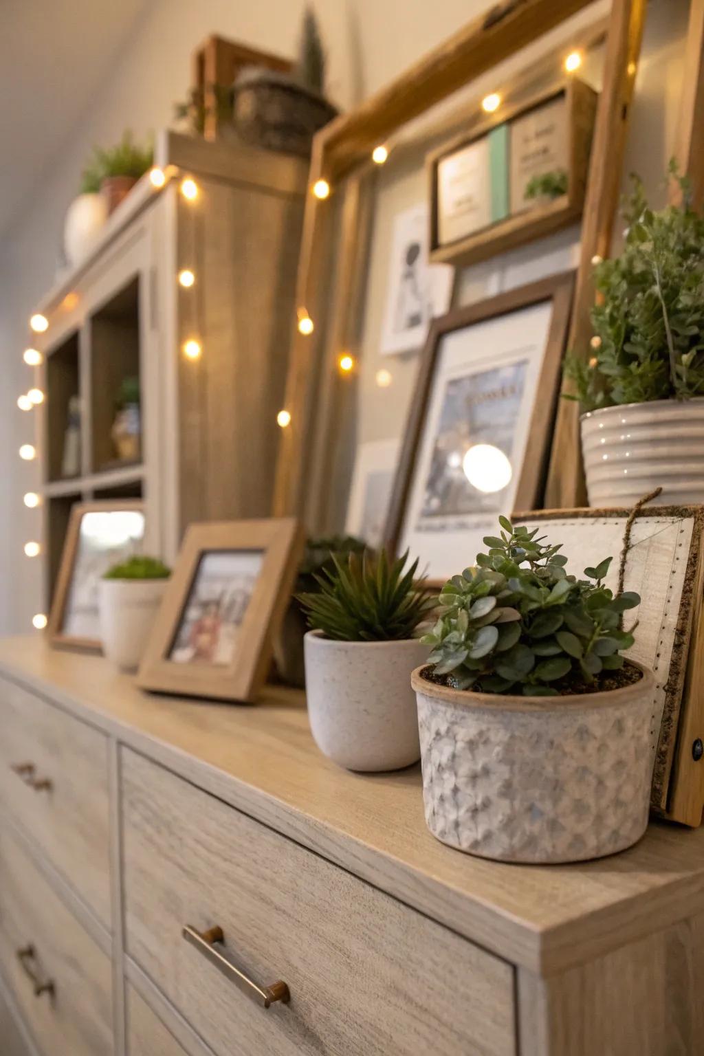 Make it yours with personalized decor that brings warmth and character to your space. 🌿📷