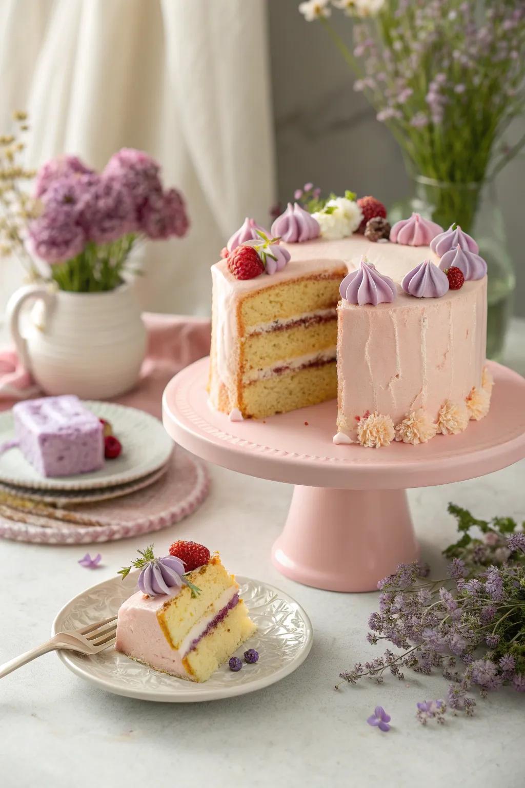 Surprises inside make each slice a delightful discovery.