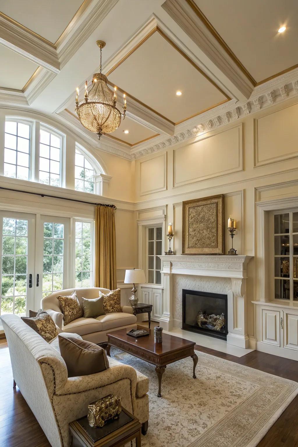 Enhance your space with elegant trim and millwork for timeless architectural detail. 🏛️ #ClassicDesign #Millwork
