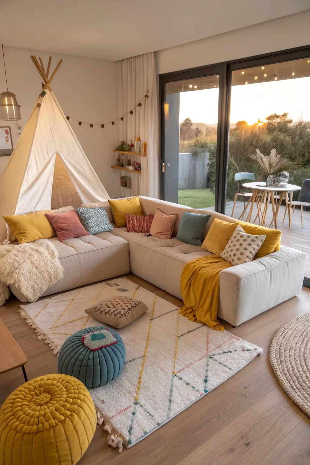 Flexible designs accommodate growth and change in family spaces.