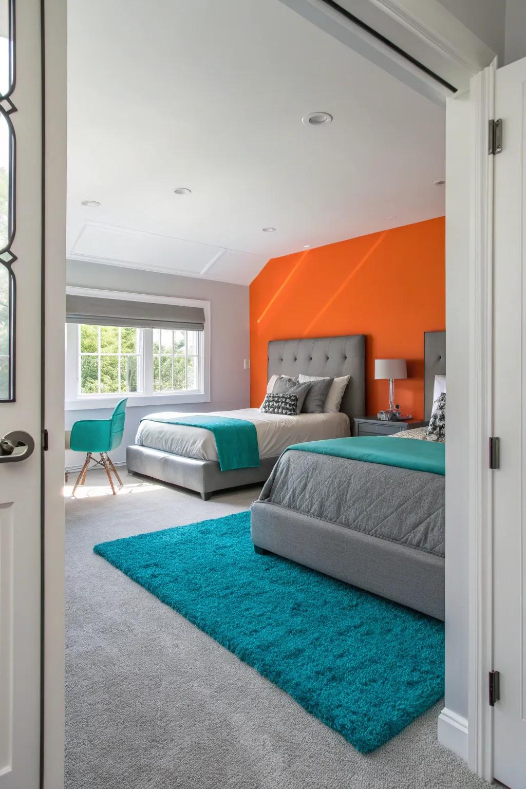 Minimalist chic with white and gray offers simplicity and modern elegance.