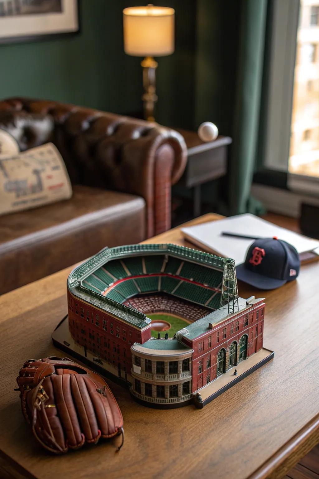Bring the ballpark home with a model that captures the magic of game day.