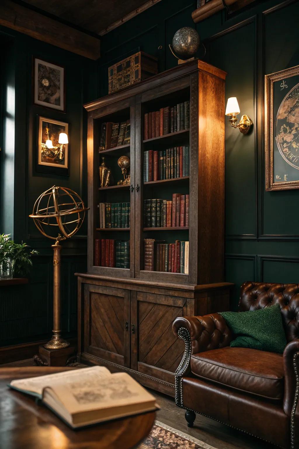 Keep your space alive with rotating displays of art and literature, ever-evolving and always engaging.