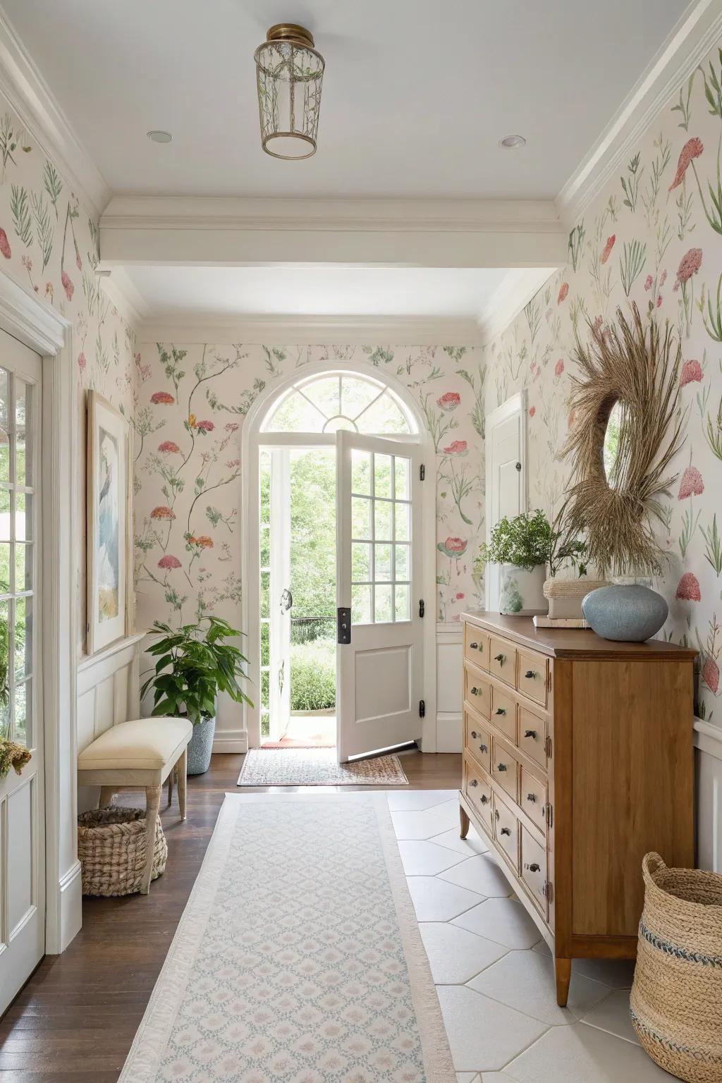 Whimsical designs add joy and personality to your entryway. 🎈 #WhimsicalDesign #HappySpaces