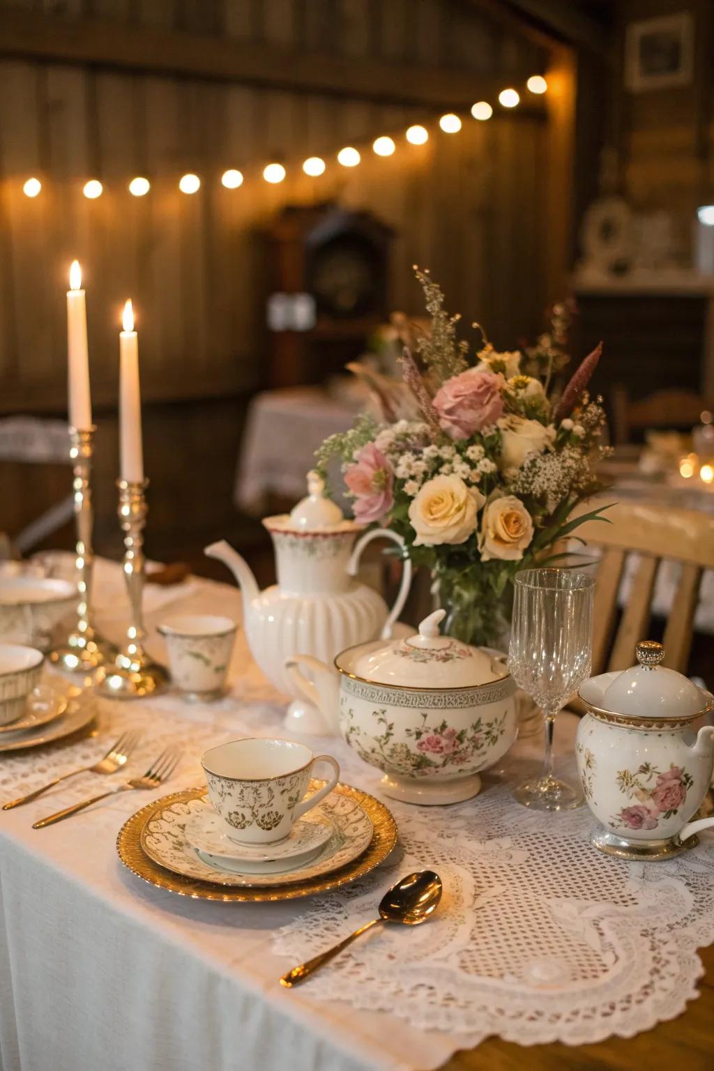 Heirlooms bring history and heart to your table. #FamilyTraditions #HeirloomDecor