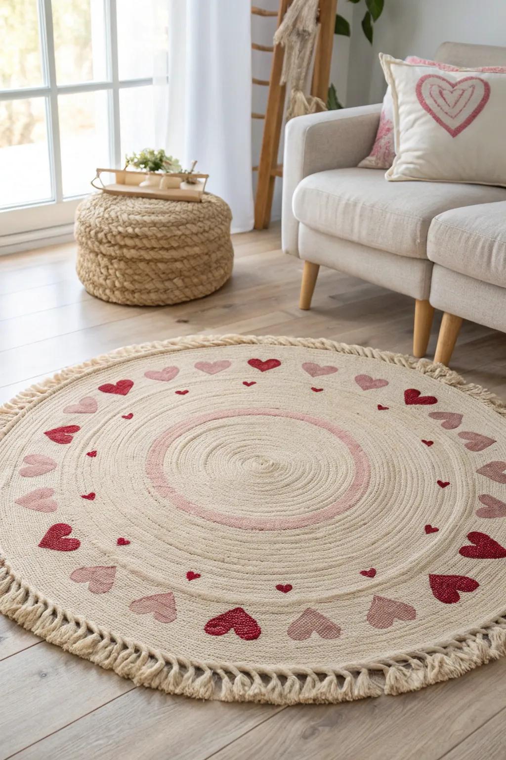 Tie your space together with themed throw rugs that add warmth and style.