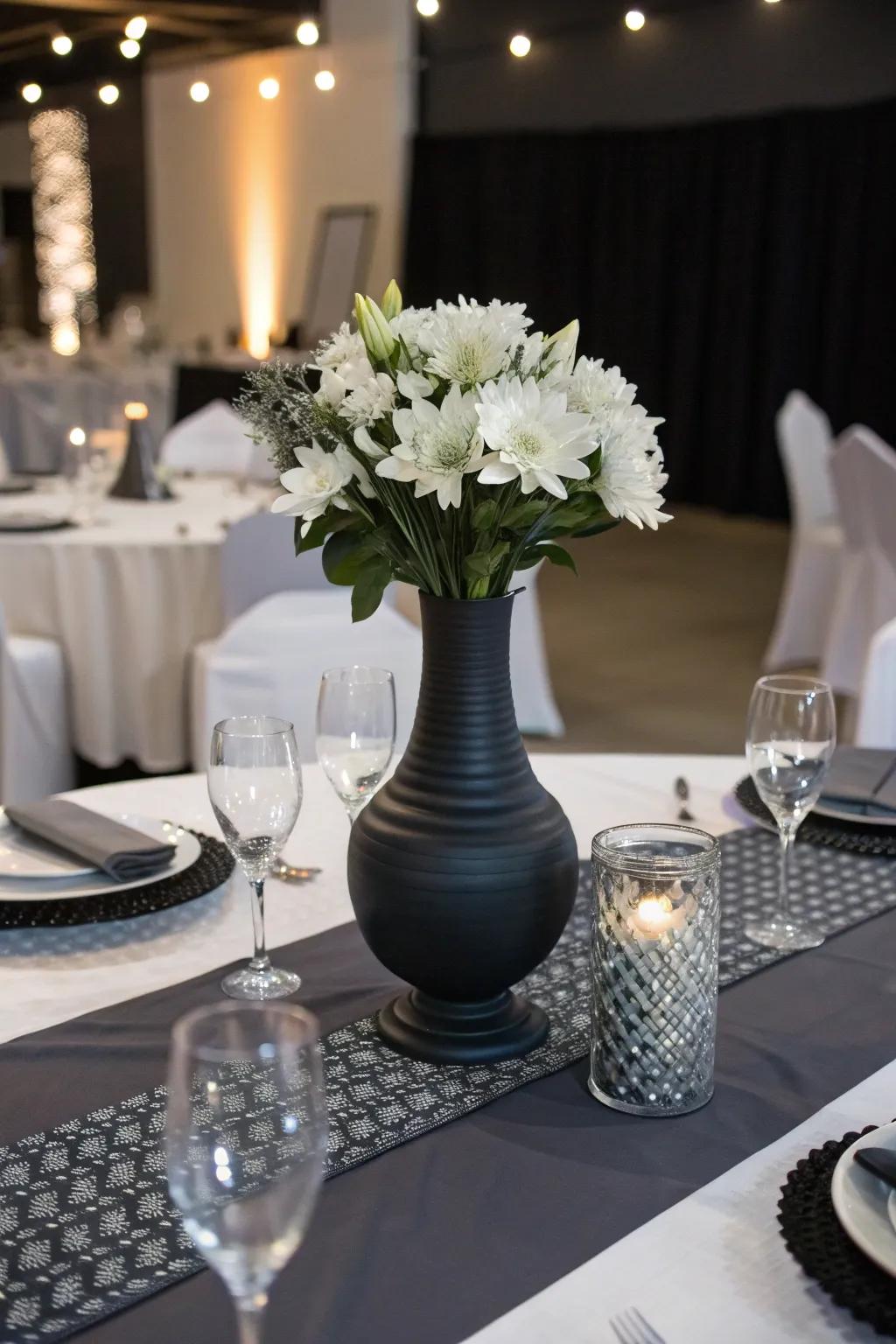 Create a cohesive and elegant look with a monochrome color scheme.