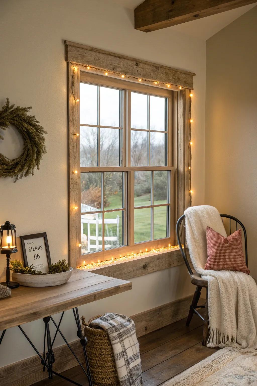 Integrated lighting in trims creates a warm glow, enhancing both ambiance and architectural detail.